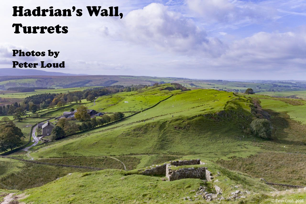 Milecastle 39, Hadrian's Wall at Crag Lough, Northumberland